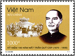 Kỷ niệm 100 năm ngày mất Trần Quý Cáp (1870 - 1908)