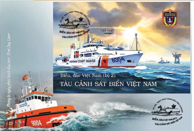 Biển, đảo Việt Nam (bộ 2): Tàu cảnh sát biển Việt Nam