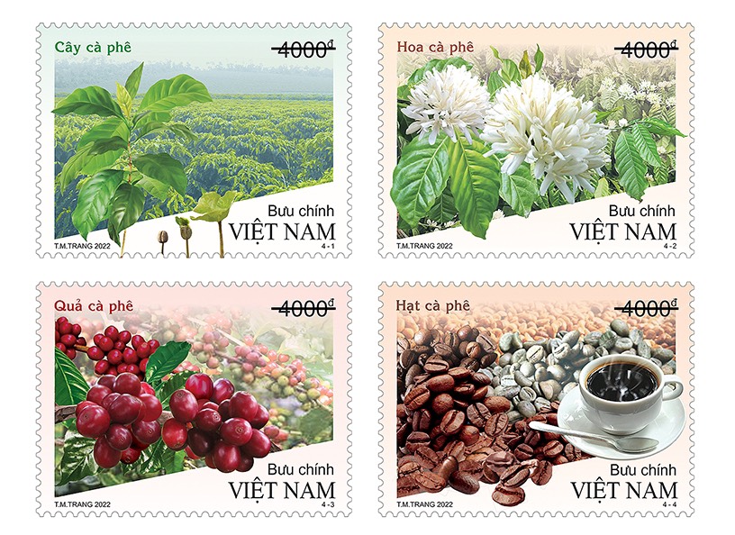 Thông báo phát hành bộ tem 