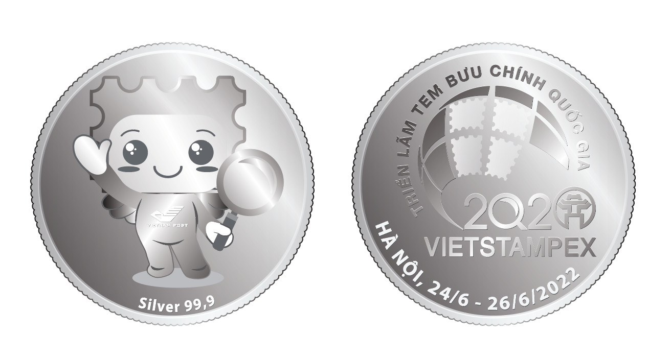 Giới thiệu đồng xu kỷ niệm Vietstampex 2020.