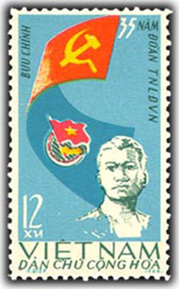 Các Bộ Tem Bưu Chính Việt Nam Phát Hành Về Tổ Chức Đoàn Tncs Hồ Chí Minh.