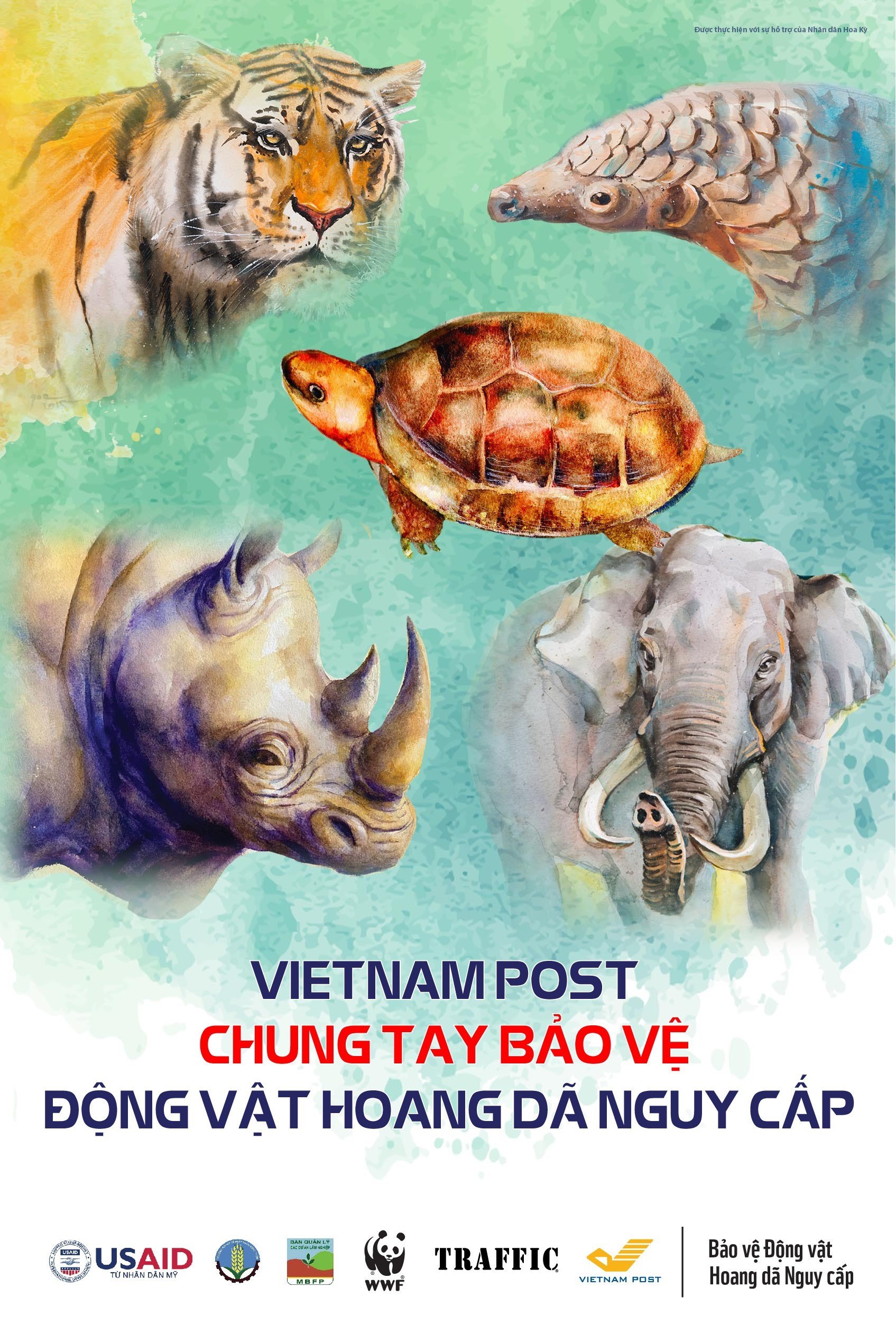 Bưu điện Việt Nam kiên quyết không vận chuyển sản phẩm từ động vật hoang dã trái phép