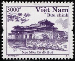 Kiến trúc phong cảnh Việt Nam (bộ 2) (tem phổ thông)