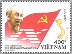 Chào mừng Đại hội Đảng Cộng sản Việt Nam lần thứ IX