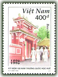 Kỷ niệm 100 năm trường Quốc học Huế 1896 - 1996)