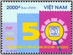 Kỷ niệm 50 năm Hội tem Việt Nam (30/12/1960 - 30/12/2010)