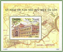 Kỷ niệm 100 năm nhà Bưu điện Sài Gòn (1891-1991)