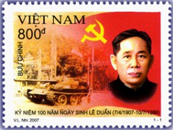 Kỷ niệm 100 năm ngày sinh Lê Duẩn (07/4/1907 - 10/7/1986)