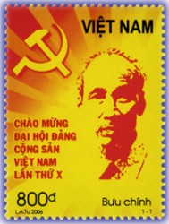 Chào mừng Đại hội Đảng Cộng sản Việt Nam lần thứ X