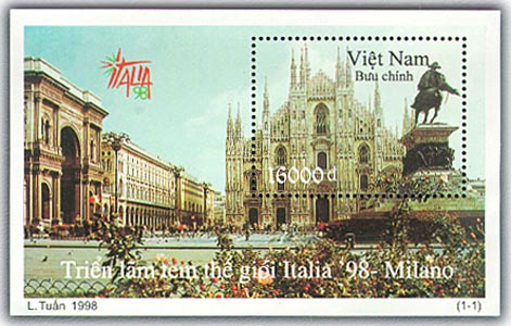 Triển lãm tem Thế giới - Milano '98 (Italia)